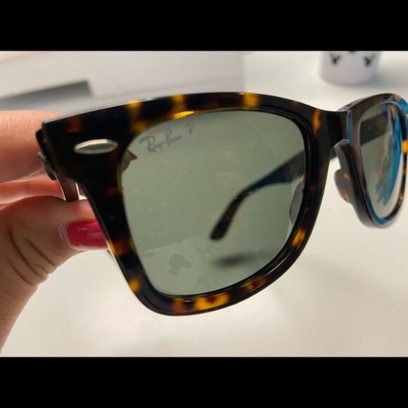 Rayban Polarized Aviators  sunglasses 2140 54mm - Picture 4 of 5